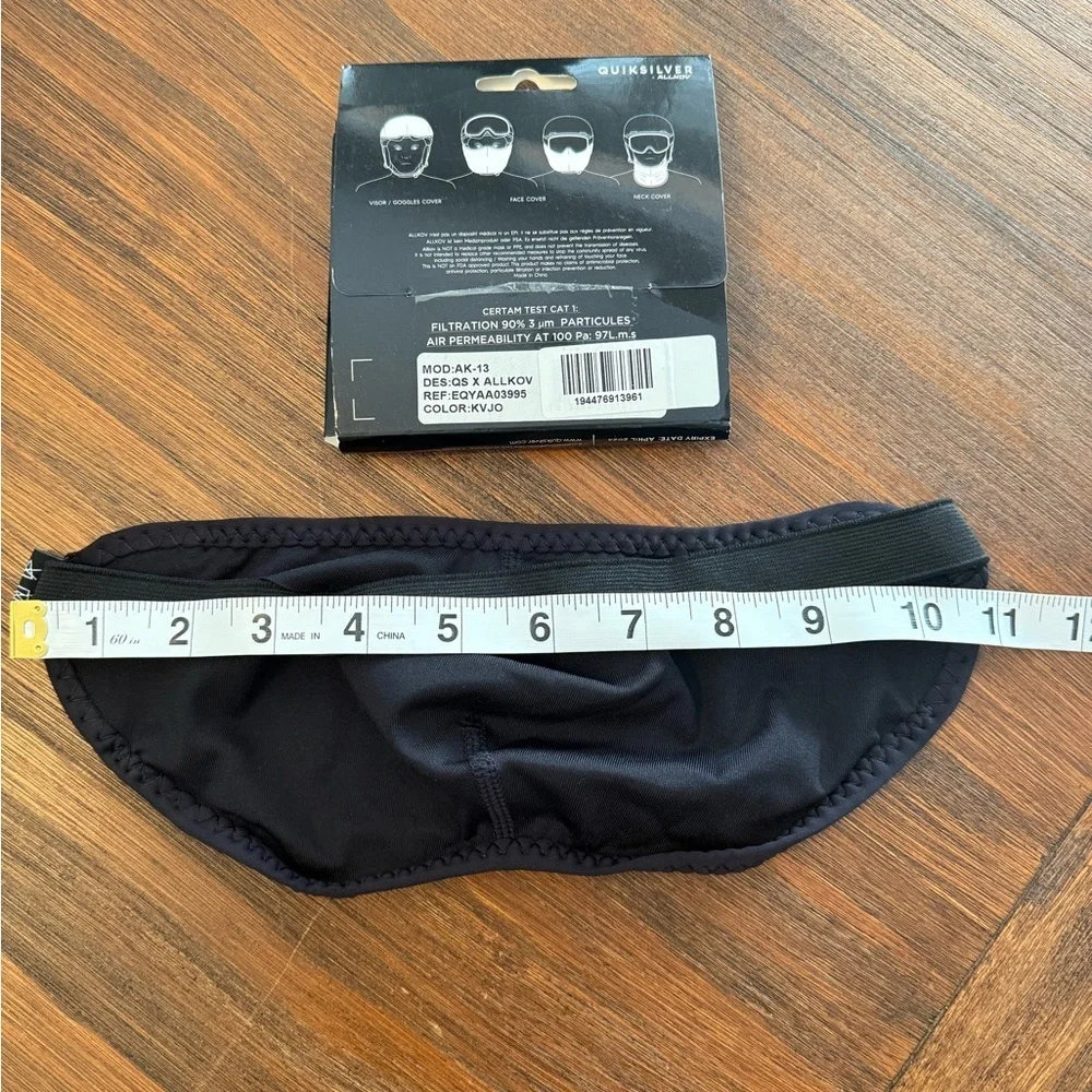 NEW Quiksilver x Allkov 3-in-1 Goggles Visor Face Protection Mask Snow Ski Bike